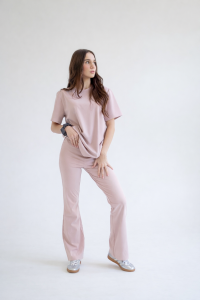 Komplet kosmetyczny beauty PREMIUM, cupro DARIA - blady róż