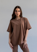 koszulka EVA long rymki, materiał cupro - odzież basic